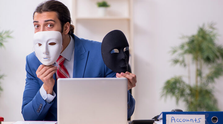 Business impersonation illustrating how social engineering threats can target employees and organizations.